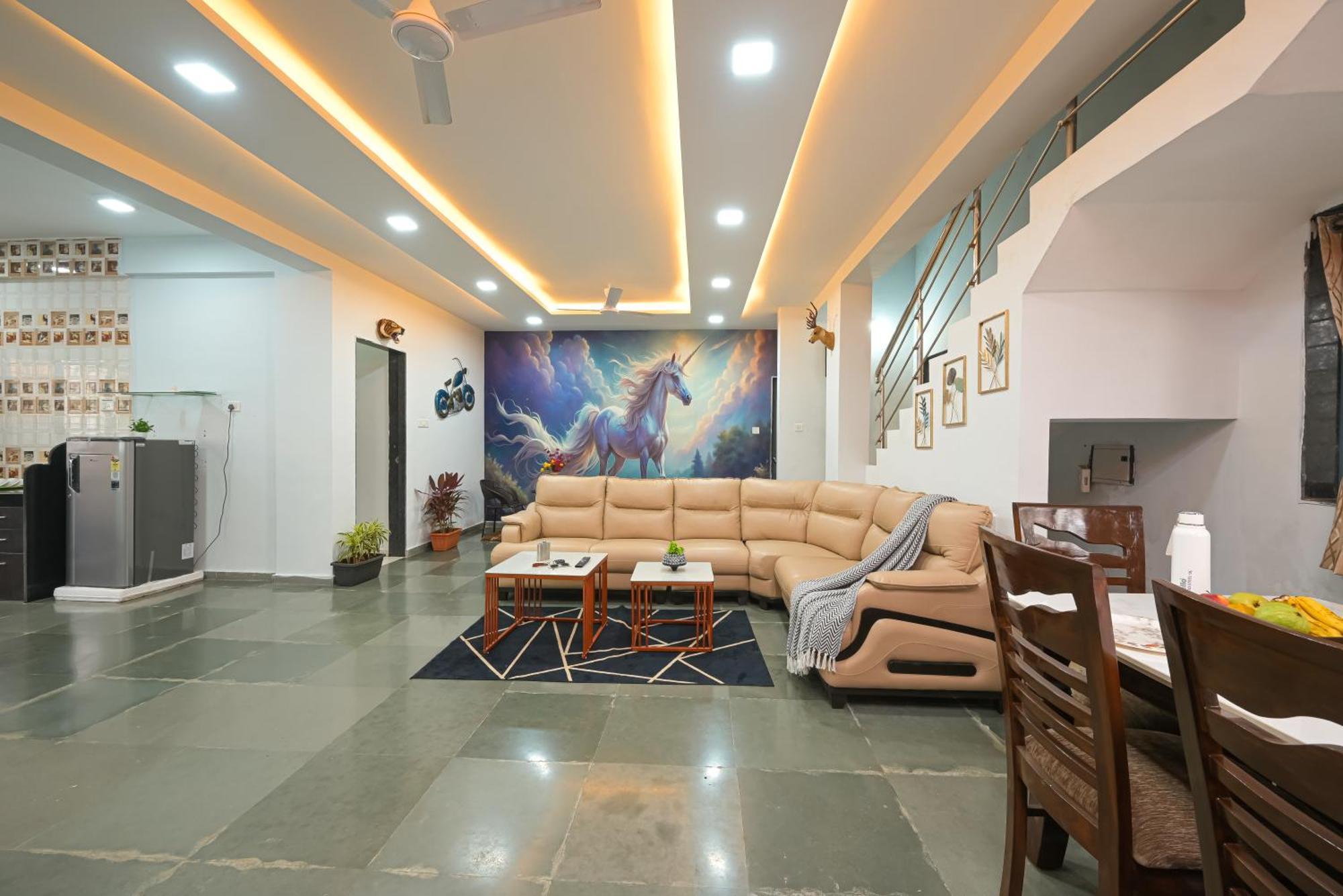Ll Empyrean Stay II Luxury Ll Celestial Unicorn Villa Ll 3Bhk Ll Ac Ll Private Big Pool Ll Lonavala Exterior photo